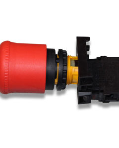 Not-Aus-Schalter M22 1 Öffner M22-PV/K01 kplt